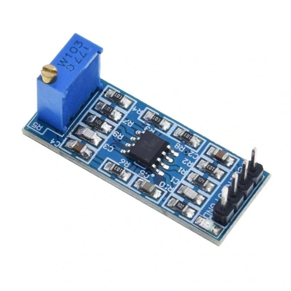 LM358 100x Sinyal Yükselteç Amfi Modülü