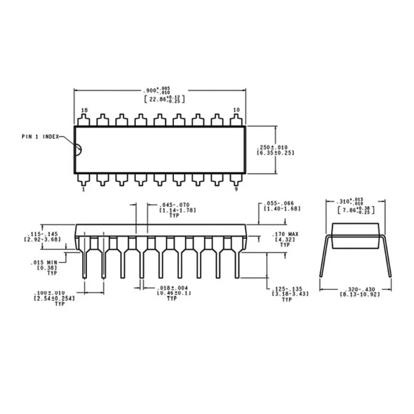 LM3914 Led Sürücü Entegresi Pdip-18