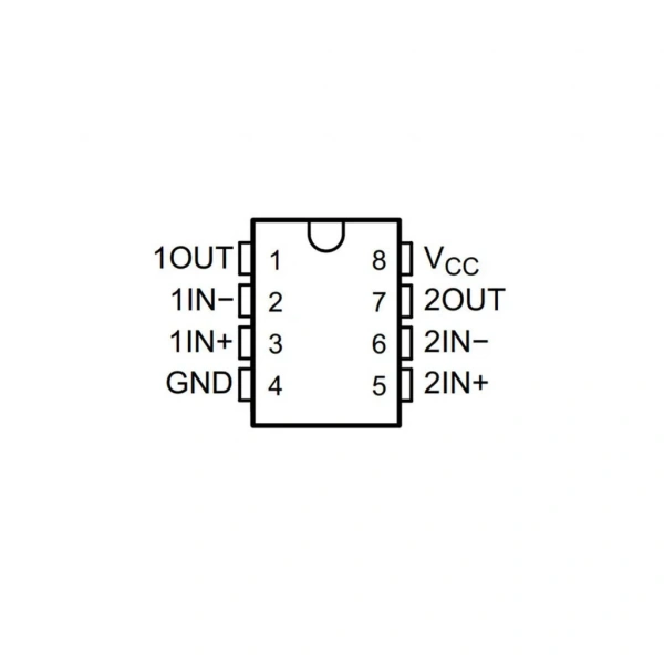 LM393 Smd Komparatör Entegresi Soic-8