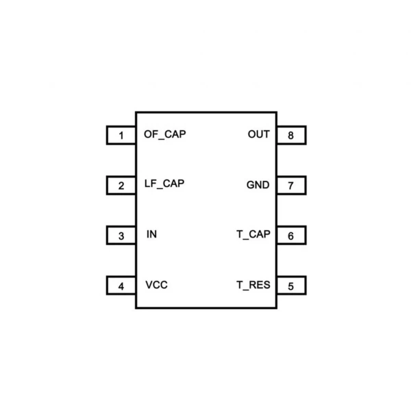 LM567CM Codec Entegresi Dip-8