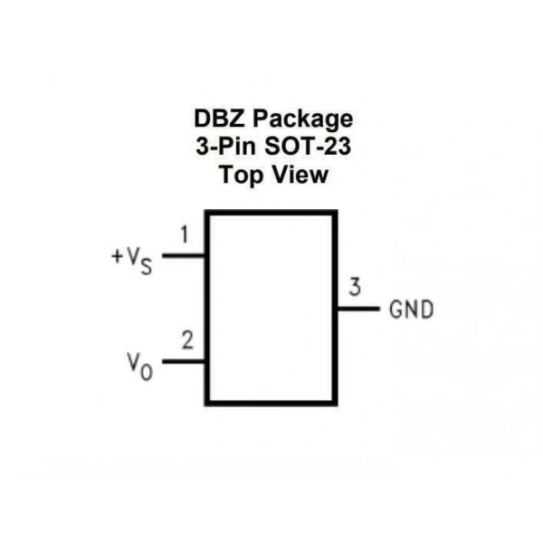 LM60BIM3 SOT-23 Smd Sıcaklık Sensörü