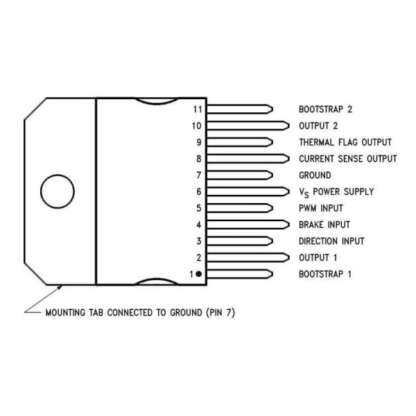 LMD18200 Motor Sürücü Entegresi TO-222-11