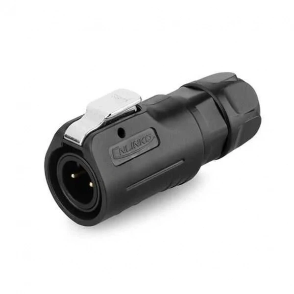 LP-12-C02PE-02-001 2-Pin Su Geçirmez Konnektör - Erkek