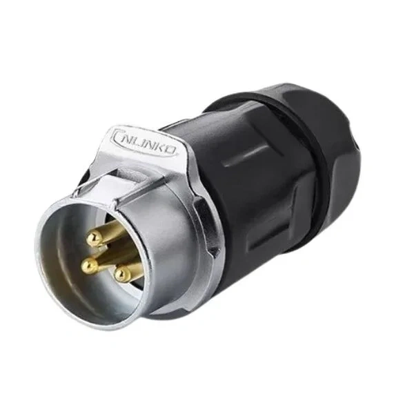 LP-20-C03PP-01-001 3-Pin Su Geçirmez Konnektör - Erkek