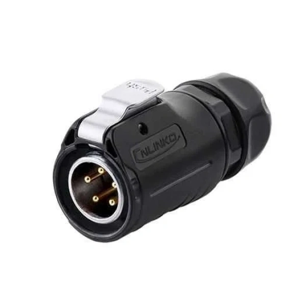 LP-20-C05PE-01-022 5-Pin Su Geçirmez Konnektör - Erkek