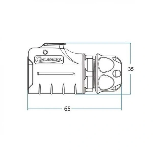 LP-20-C07PE-01-022 7-Pin Su Geçirmez Konnektör - Erkek