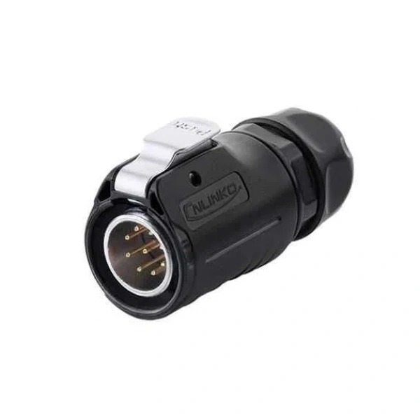 LP-20-C09PE-01-022 9-Pin Su Geçirmez Konnektör - Erkek