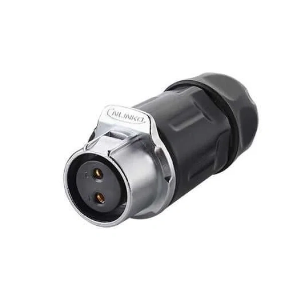 LP-20-J02PP-01-001 2-Pin Su Geçirmez Konnektör - Dişi