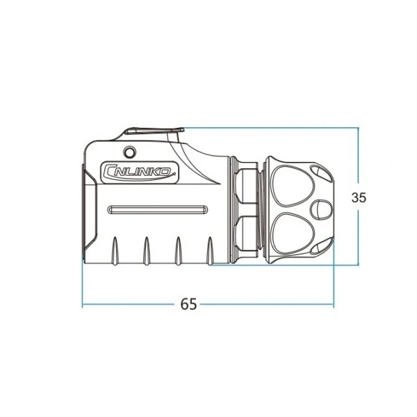 LP-20-J04PE-01-021 4-Pin Su Geçirmez Konnektör - Dişi