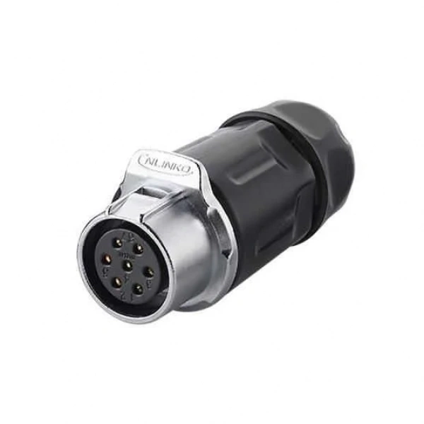 LP-20-J07PP-01-001 7-Pin Su Geçirmez Konnektör - Dişi