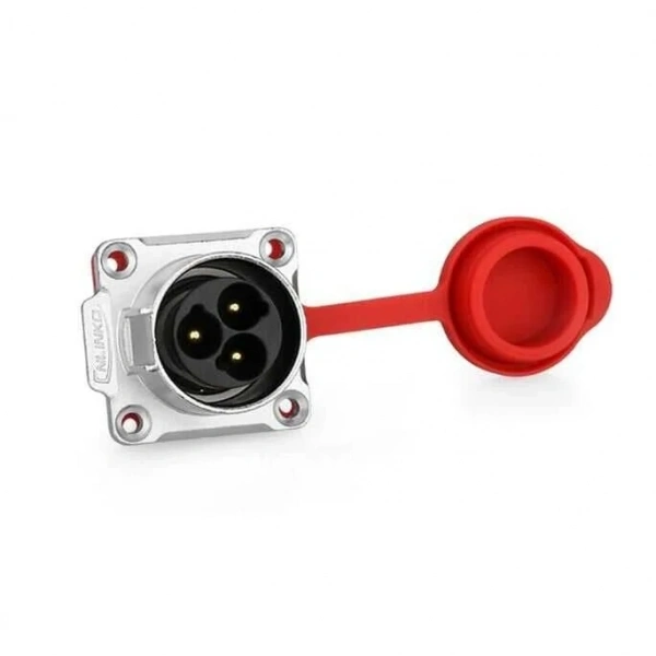 LP-24-C03SX-03-401 3-Pin Su Geçirmez Konnektör - Erkek