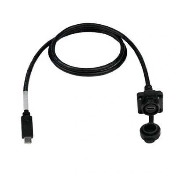 LP16-TYPEC-MP-FS-0D5M-002 Su Geçirmez Type C 3.1 Dişi Panel Tip Konnektör - 0.5M Kablo