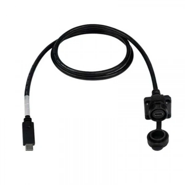 LP16-TYPEC-MP-FS-2M-002 Su Geçirmez Type C 3.1 Dişi Panel Tip Konnektör - 2M Kablo