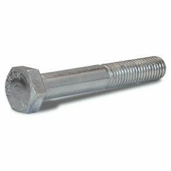 M6x45mm Civata Beyaz Altıköşe Yarım Diş