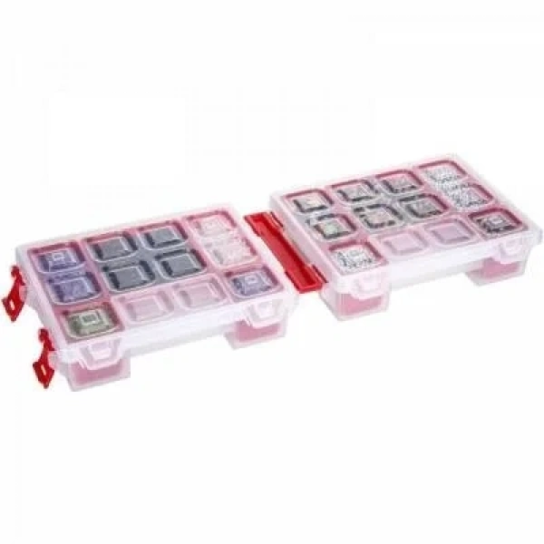 Mano Twin Malzeme Kutusu Kırmızı T-ORG-7 Organizer Çanta