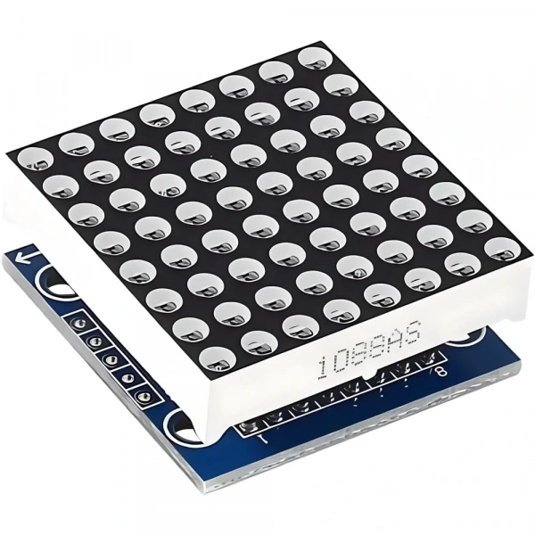 MAX7219 8x8 Dot Matrix Kartı - Peşpeşe Takılabilir