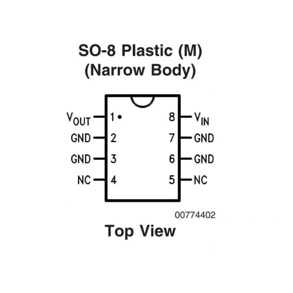MC78L12ACDR2G SMD Voltaj Regülatörü - SOIC8