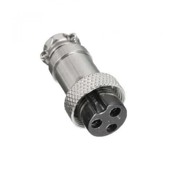 Mike Konnektör 3-Pin 16mm - Dişi