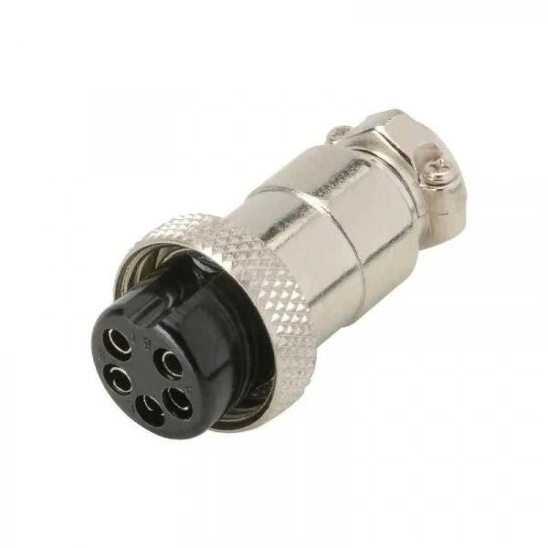 Mike Konnektör 5-Pin 16mm - Dişi