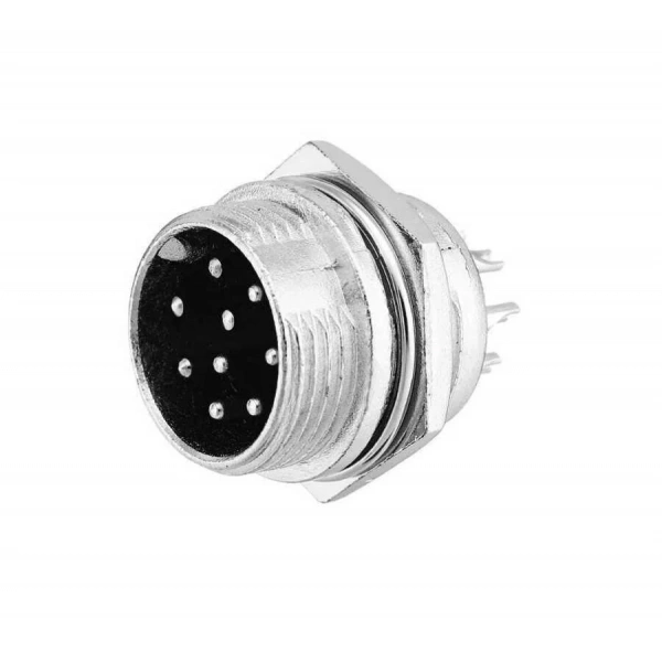 Mike Konnektör 9-Pin 16mm - Erkek