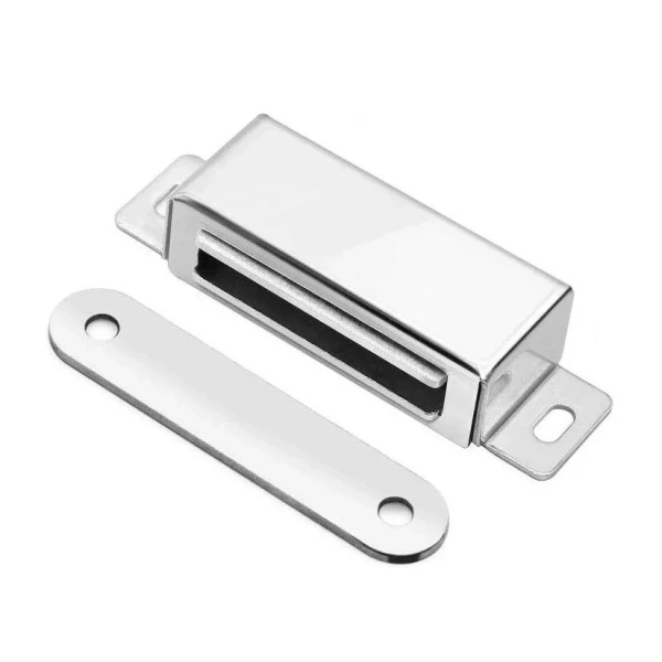 Mıknatıslı Metal Mobilya Kapak Kilidi 50x21x14mm