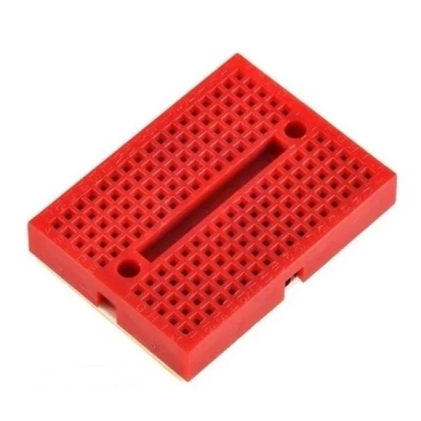 Mini Breadboard Kırmızı Yapışkanlı 170 Pin 1 Adet