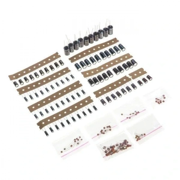 Mini Kondansatör Seti - 35 Parça Poşetli