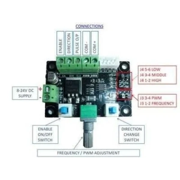 MKS OSC PWM Step Motor için Pulse Sinyal Üretici