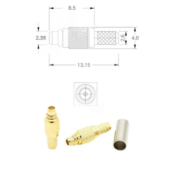 MMCX-J-1.5 Erkek Konnektör