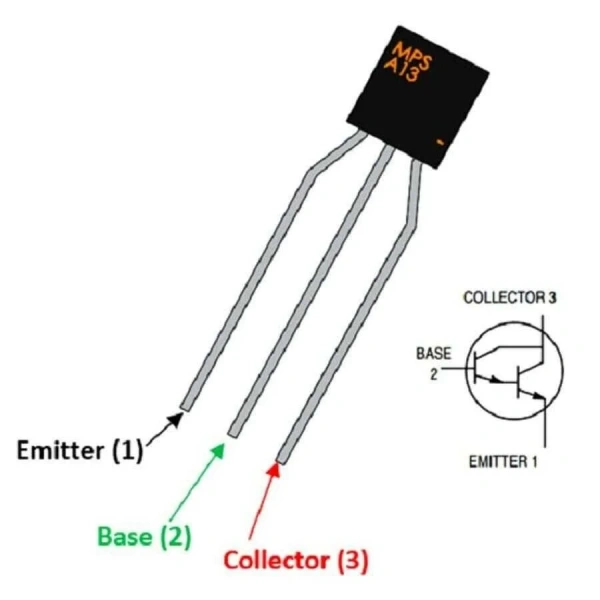 MPSA13 TO92 NPN Transistör