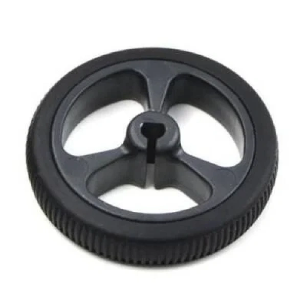 N20 Motor Uyumlu Tekerlek 34mm Siyah