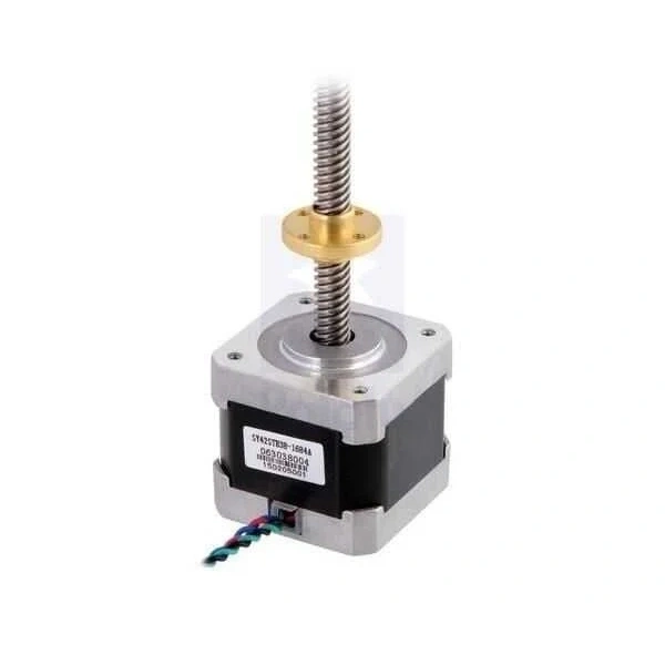 NEMA 17 18 cm Vidalı Milli Bipolar. 200 Adım. 42×38mm. 2.8V Step Motor - SY42STH38-1684A