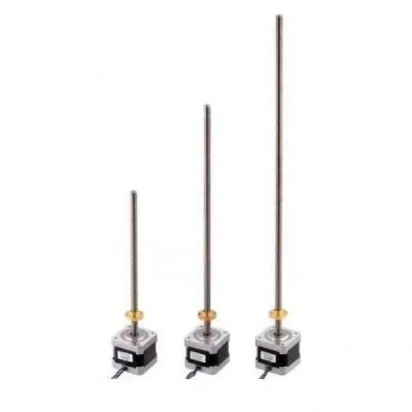 NEMA 17 18 cm Vidalı Milli Bipolar. 200 Adım. 42×38mm. 2.8V Step Motor - SY42STH38-1684A