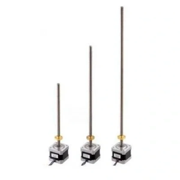 NEMA 17 28 cm Vidalı Milli Bipolar. 200 Adım. 42×38mm. 2.8V Step Motor - SY42STH38-1684A