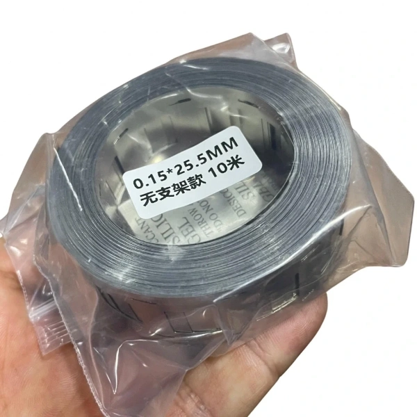Nikel Kaplı Punta Teli 0.15x25.5mm 2P Braketli Dizilime Uygun 10 Metre