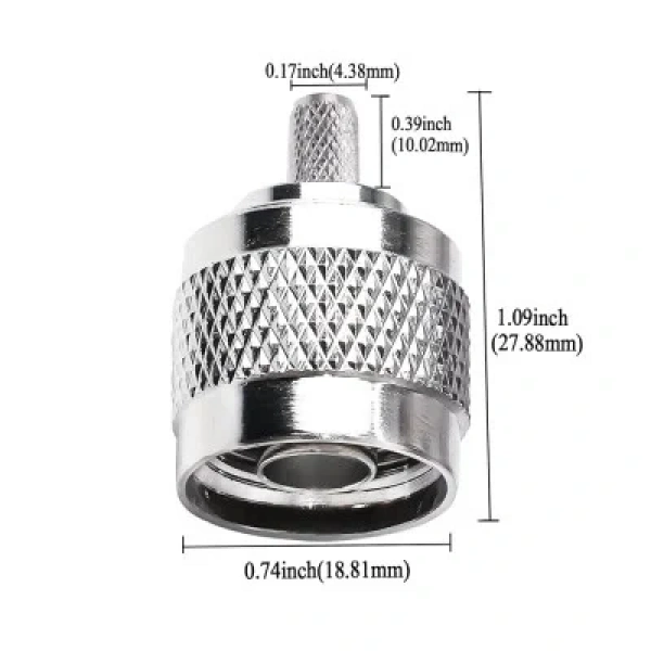NJ-3 N-Tip Erkek Coaxial Konnektör