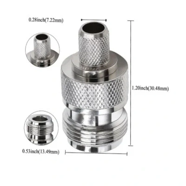 NK-5 N-Tip Dişi Coaxial Konnektör