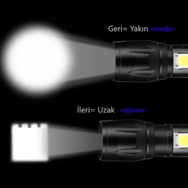 Noas YL05-2031 3W Polis Led El Feneri Polis Feneri