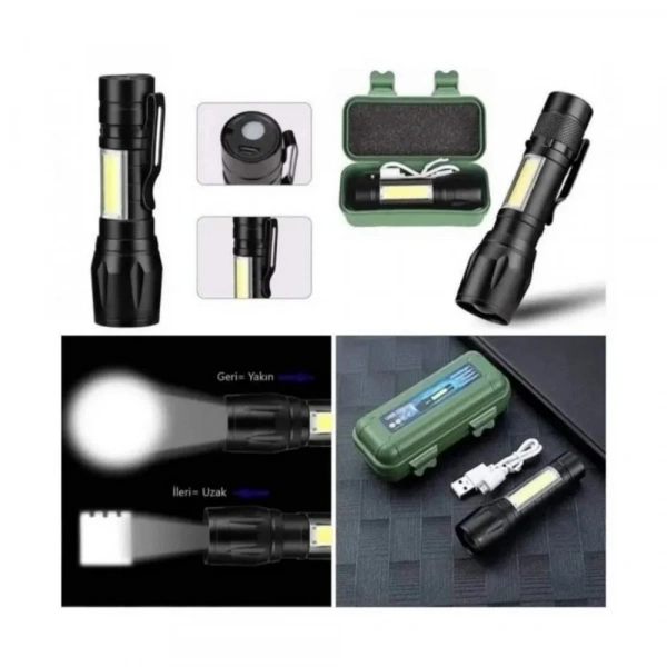 Noas YL05-2031 3W Polis Led El Feneri Polis Feneri