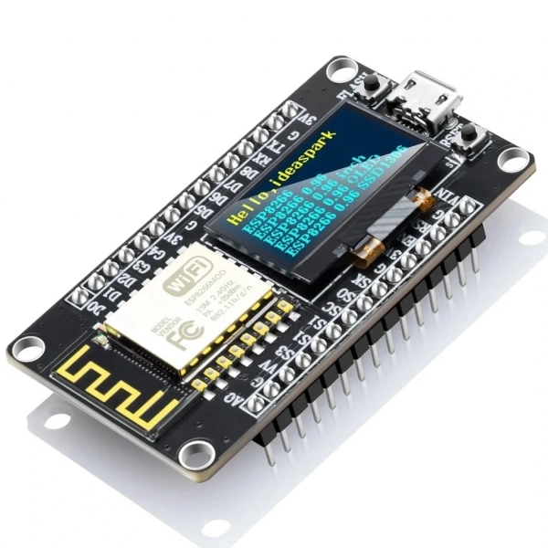 NodeMCU ESP8266 0.96 Inch OLED Wifi Geliştirme Modülü Micro USB