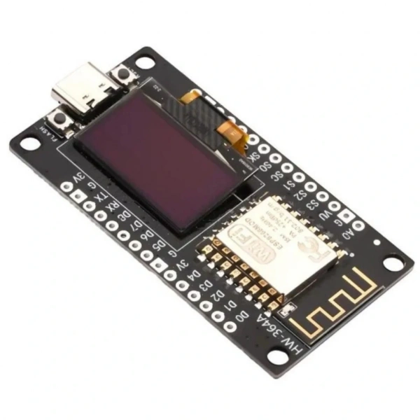 NodeMCU ESP8266 0.96 Inch OLED Wifi Geliştirme Modülü Type-C