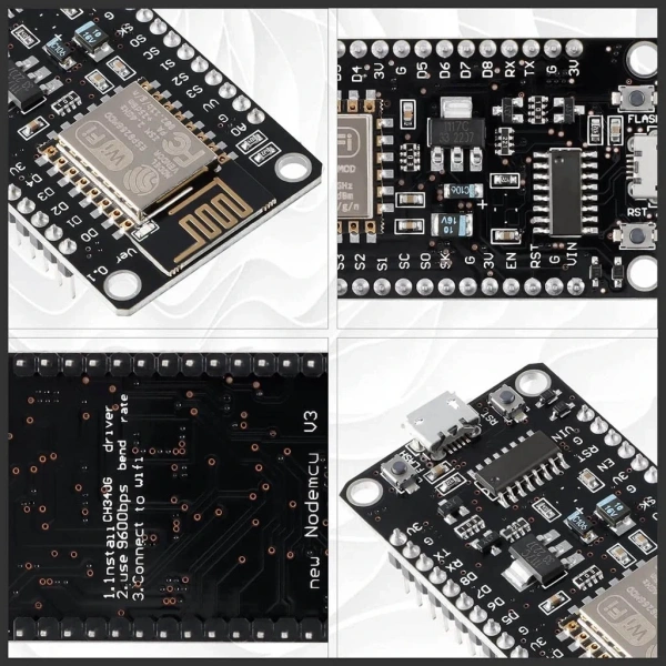 NodeMCU Lolin V3 CH340 Esp8266 Tabanlı Geliştirme Kartı