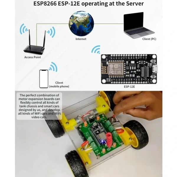 NodeMCU Lolin V3 CH340 Esp8266 Tabanlı Geliştirme Kartı