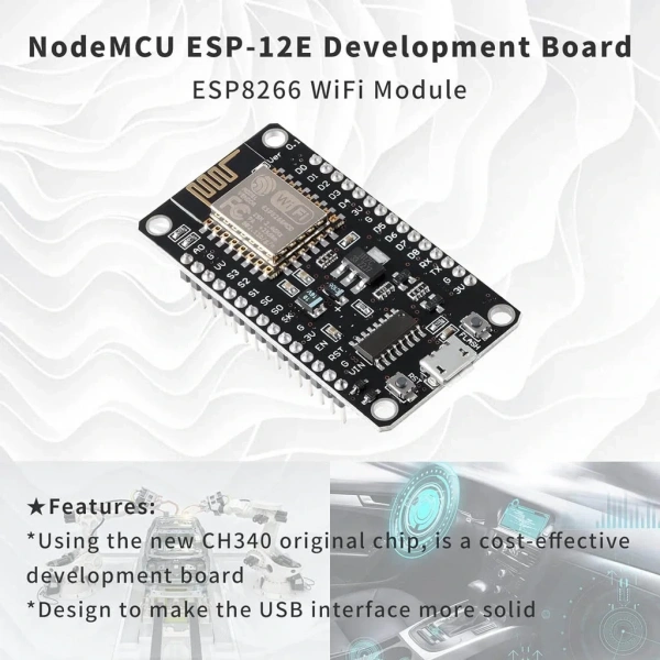 NodeMCU Lolin V3 CH340 Esp8266 Tabanlı Geliştirme Kartı