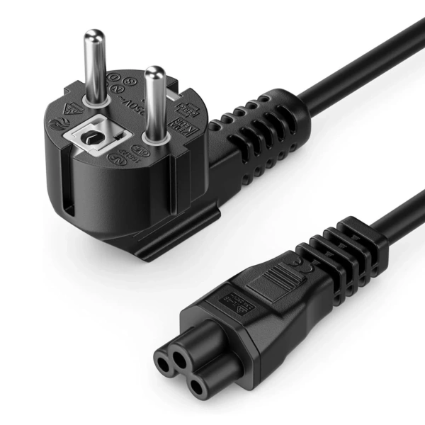 Notebook PC Laptop Güç Power Adaptör Kablosu Yonca Kablo 1.5m