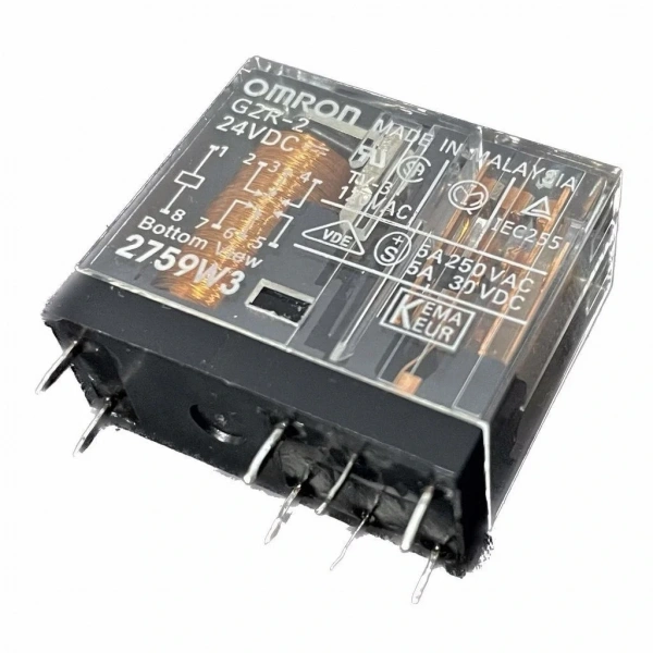 Omron G2R-2 24VDC 5A Çift Kontak 8 Pin Power Relay Güç Rölesi