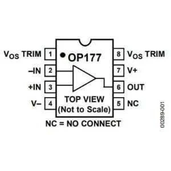 OP177GP DIP-8 OpAmp Entegresi