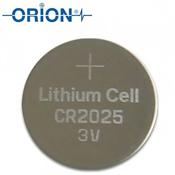 Orion CR2025 3V Lityum Düğme Pil 5li Kart Paket