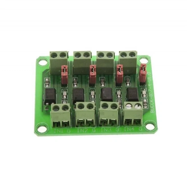 PC817 4 Kanal Optokuplör İzolasyon Modülü