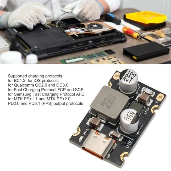 PD65W Type-C Hızlı Şarj Modülü